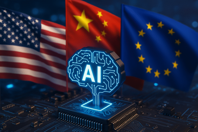 AI में वैश्विक होड़