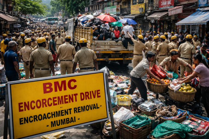 Encroachment Drive in Mumbai