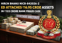 Hiren Bhanu NICB-842026-2: ED Attaches ₹16.95 Crore Assets in ₹122 Crore New India Co-op Bank Fraud Case Hiren Bhanu NICB-842026-2